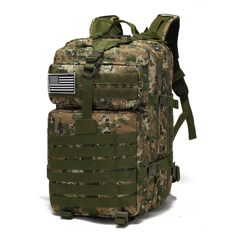 Tactical Backpack for Men Hiking Day Pack Molle Rucksack Water Resistant Bag