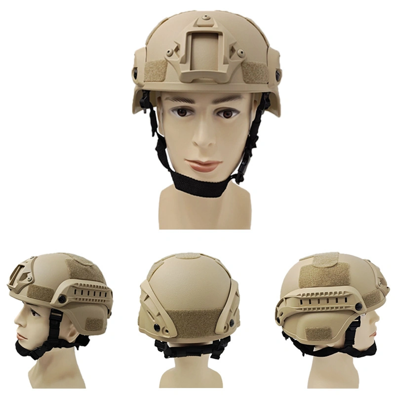 Tactical Fast Helmet Combat Head Protector Green Paintball Field Shock-Protection Gear Accessories