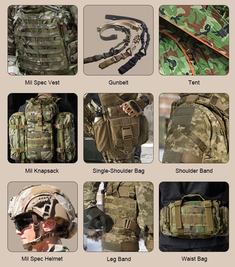 Outdoor Climbing Riding 48L Large-Capacity Camping Bag Waterproof 3p Camouflage Tactical Backpack