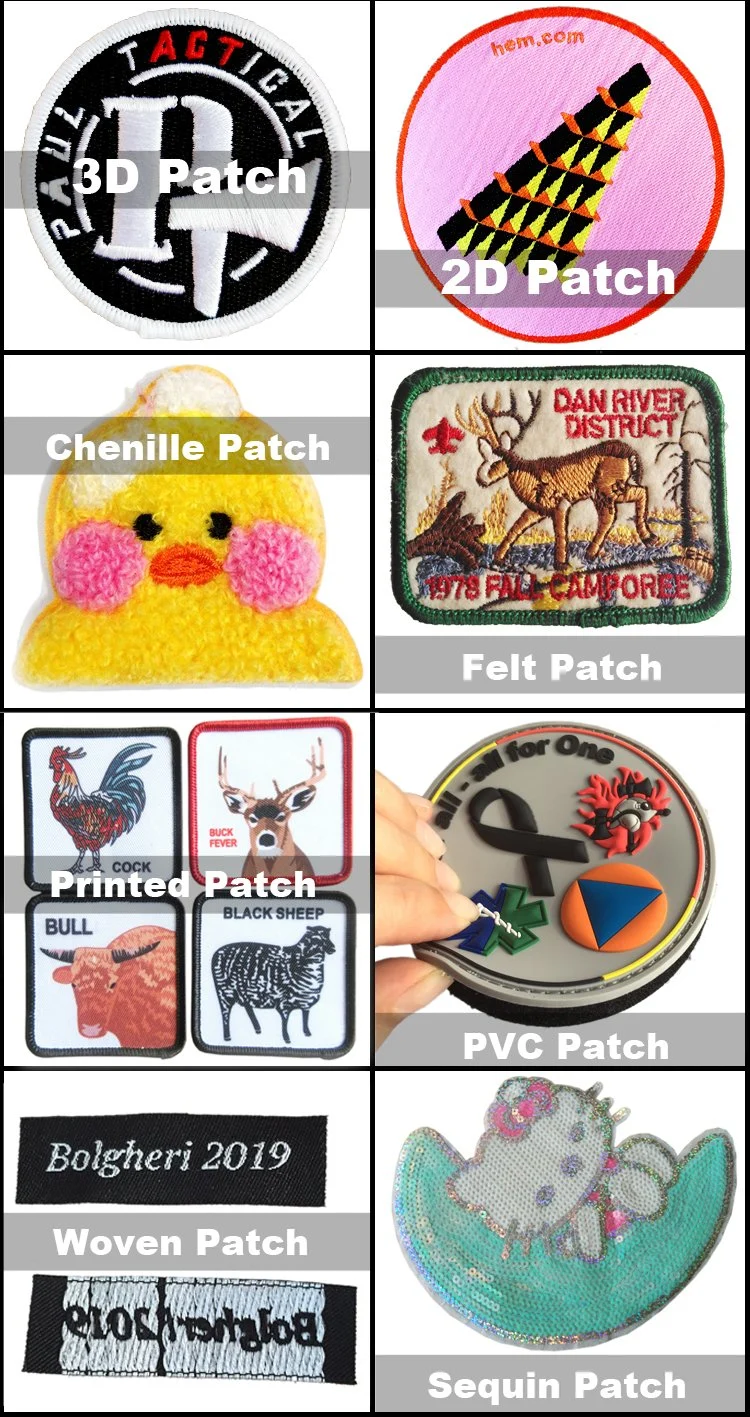 Wholesale Embroidery Patches Fabric Patch Tactical Garment Accessories