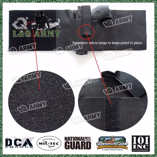 Bolsa de transporte oculta para pistola con funda de legging de alta calidad