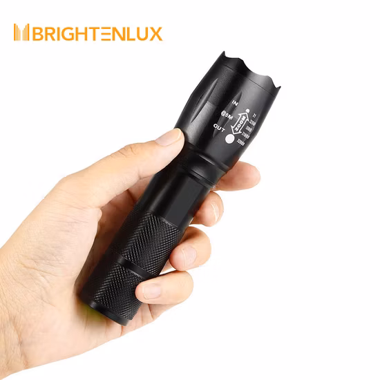 Linterna táctica de largo alcance Nextorch P82 de 1100 metros y 1200 lúmenes, linterna táctica de policía de larga distancia