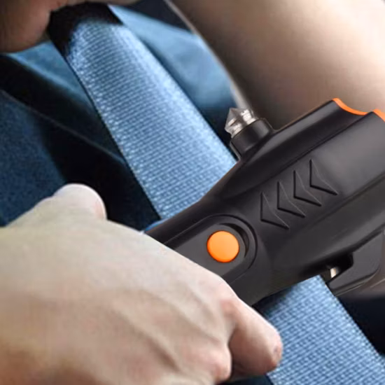 Coche LED multifunción Brilliant-Dragon con antorcha táctica de martillo de seguridad