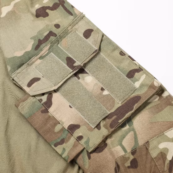 Caza G2 G3 Camo Poliéster Traje de combate Hombres al aire libre Camisa y pantalones Conjunto Camuflaje Guardia de seguridad Uniformes tácticos Trajes de rana