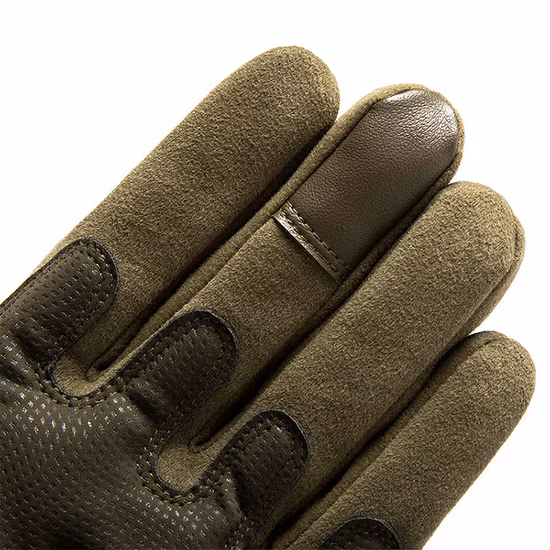 Guantes tácticos de trabajo Softshell de pantalla táctil de motocicleta de esquí de caza al aire libre de arena marrón verde verde