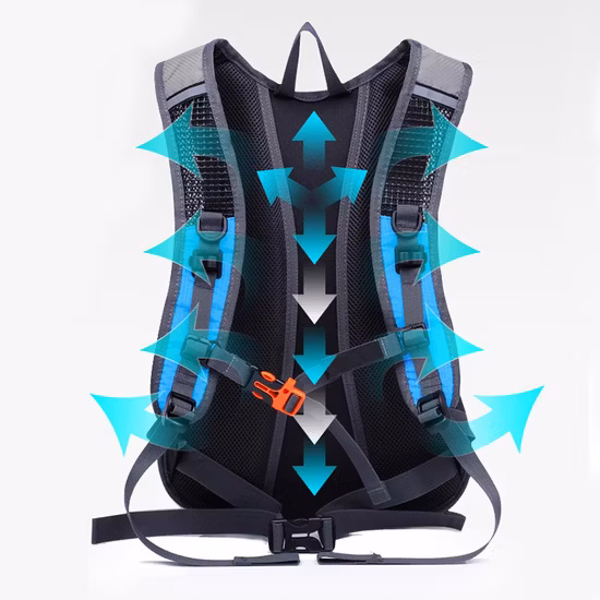 Bolsa de aparejo de pecho táctico reflectante con múltiples bolsillos para correr de noche Ciclismo Caminar Trekking Jogging Escalada Wbb13165